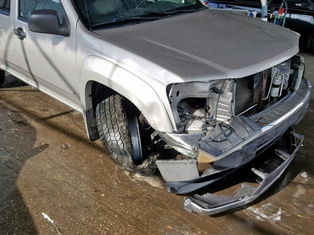 1GCDS136968111531 - 2006 CHEVROLET COLORADO GOLD photo 9