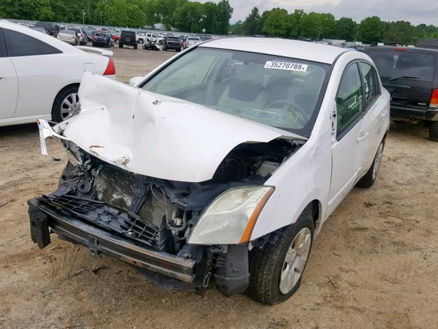 3N1AB6AP5AL605670 - 2010 NISSAN SENTRA 2.0 WHITE photo 2