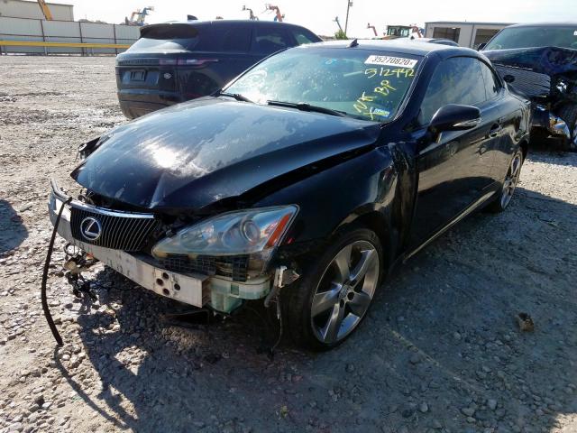 JTHFF2C25A2512942 - 2010 LEXUS IS 250  photo 2