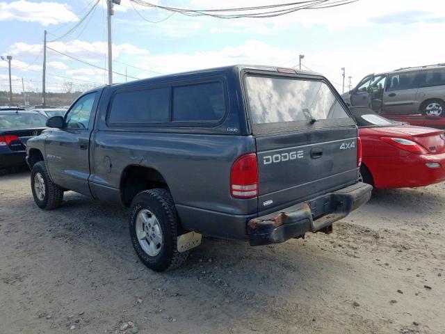 1B7GG36N82S504396 - 2002 DODGE DAKOTA SPORT  photo 3