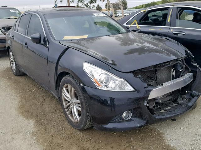 JN1CV6AP4DM305127 - 2013 INFINITI G37 BASE BLACK photo 1