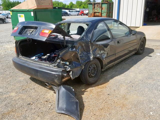 1HGEJ2124SL054970 - 1995 HONDA CIVIC DX BLACK photo 4