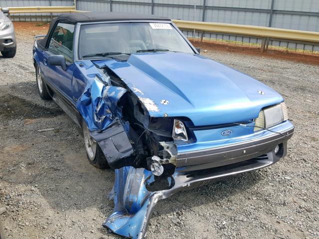 1FABP45E1KF298564 - 1989 FORD MUSTANG GT BLUE photo 1