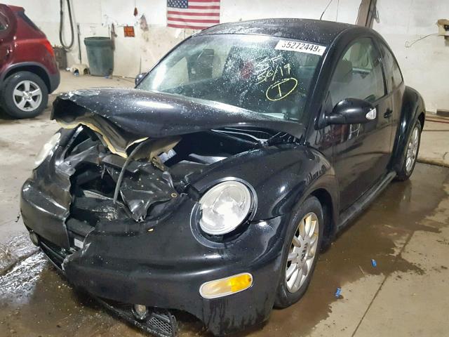 3VWCR31C84M420151 - 2004 VOLKSWAGEN NEW BEETLE შავი ფოტო 2