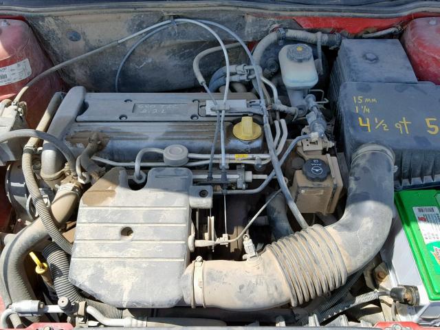 1G2NF52F92C197842 - 2002 PONTIAC GRAND AM S RED photo 7