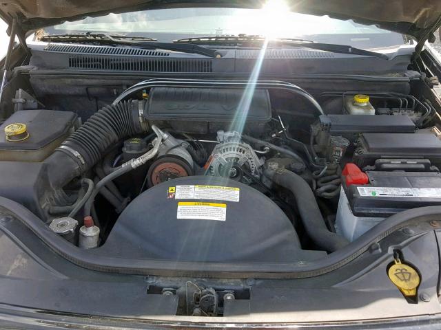 1J8GR48K87C568547 - 2007 JEEP GRAND CHER BLACK photo 7