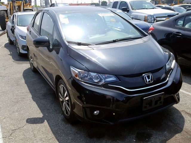 JHMGK5H73HS003688 - 2017 HONDA FIT EX BLACK photo 1