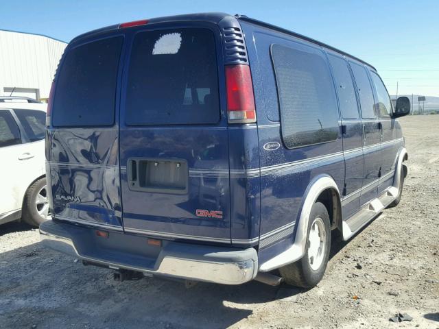 1GDFG15R7Y1135075 - 2000 GMC SAVANA RV BLUE photo 4