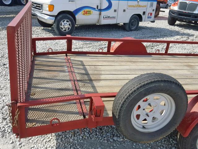 4T0FB1427G1006677 - 2016 UTILITY TRAILER RED photo 6