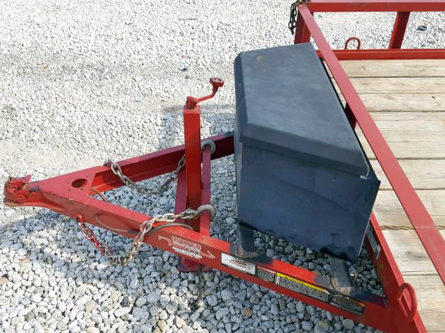 4T0FB1427G1006677 - 2016 UTILITY TRAILER RED photo 7