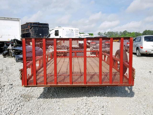 4T0FB1427G1006677 - 2016 UTILITY TRAILER RED photo 9