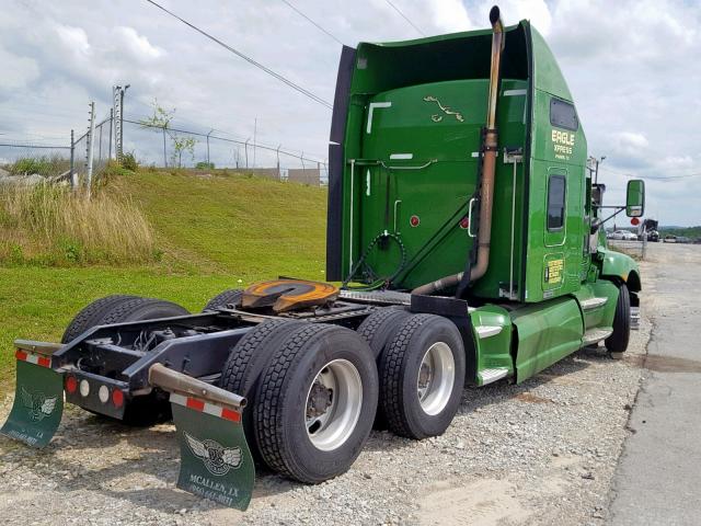 1XKAD49X1DJ332467 - 2013 KENWORTH CONSTRUCTI GREEN photo 4