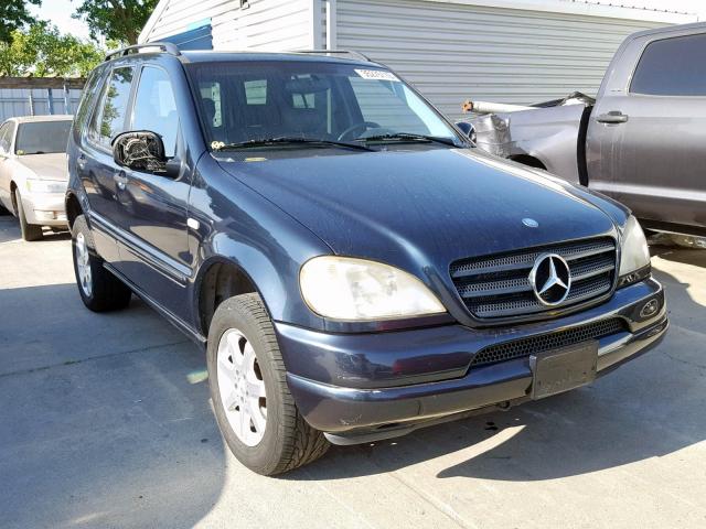 4JGAB72E2XA112072 - 1999 MERCEDES-BENZ ML 430 BLUE photo 1