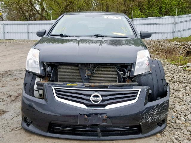 3N1AB6AP5BL613155 - 2011 NISSAN SENTRA 2.0 BLACK photo 9