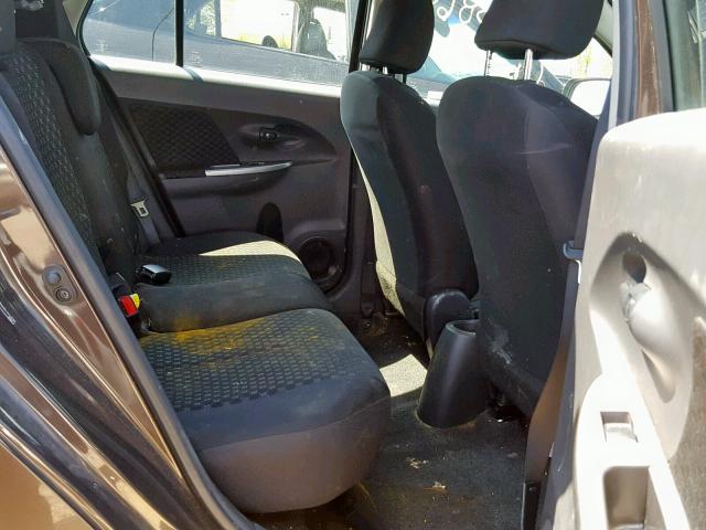 JTKKU4B4XB1010335 - 2011 TOYOTA SCION XD BROWN photo 6