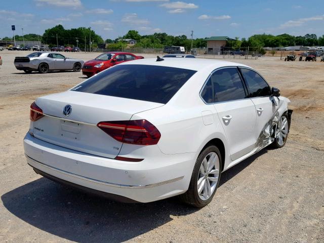 1VWBA7A37JC001490 - 2018 VOLKSWAGEN PASSAT SE WHITE photo 4