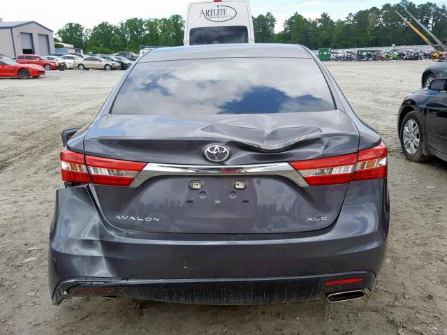 4T1BK1EBXEU131306 - 2014 TOYOTA AVALON BAS GRAY photo 9