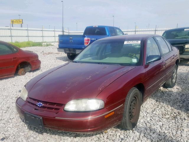 2G1WL52M1X9153073 - 1999 CHEVROLET LUMINA BAS 栗色 照片 2