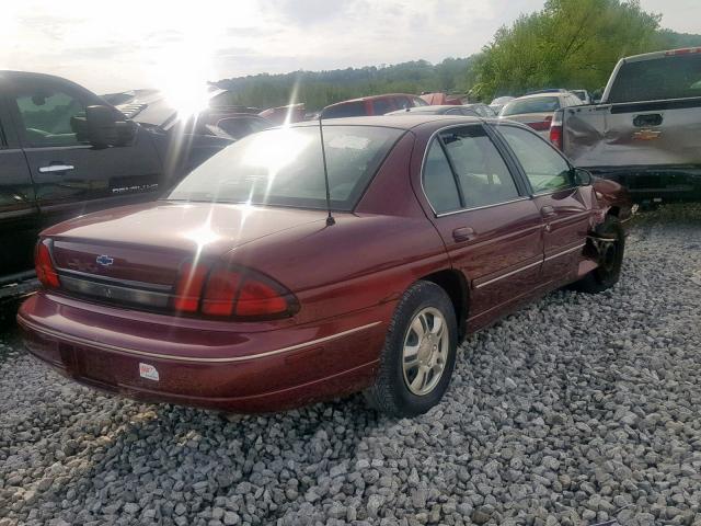 2G1WL52M1X9153073 - 1999 CHEVROLET LUMINA BAS 栗色 照片 4