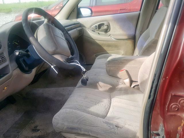 2G1WL52M1X9153073 - 1999 CHEVROLET LUMINA BAS 栗色 照片 5