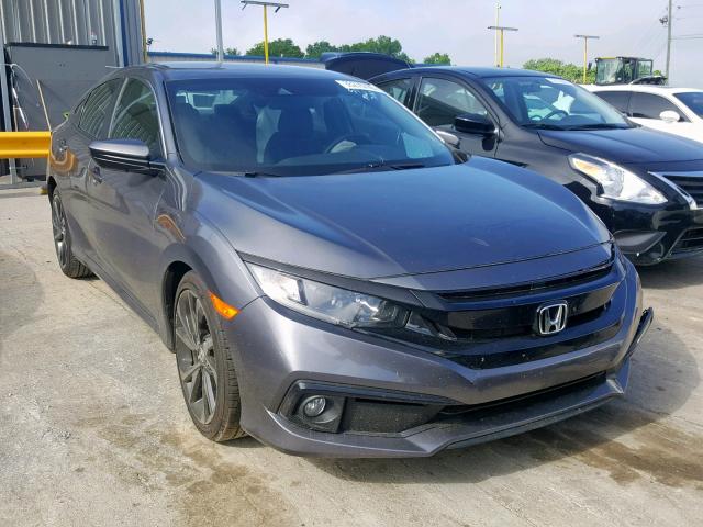 2HGFC2F88KH537032 - 2019 HONDA CIVIC SPOR GRAY photo 1