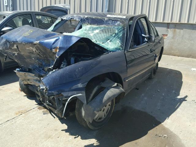 2G1WL52M1W1137162 - 1998 CHEVROLET LUMINA BAS Mavi foto 2