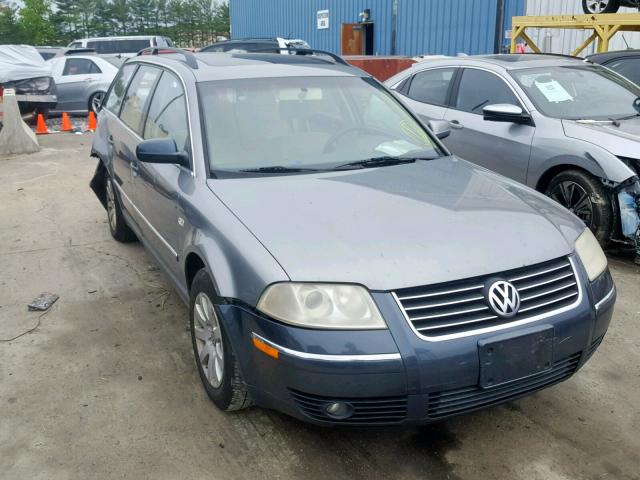 WVWVH63B81E248936 - 2001 VOLKSWAGEN PASSAT GLS SILVER photo 1