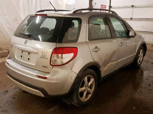 JS2YB413075100597 - 2007 SUZUKI SX4 SILVER photo 4