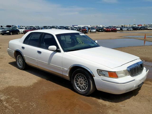 2MEFM74W0YX741606 - 2000 MERCURY GRAND MARQ WHITE photo 1