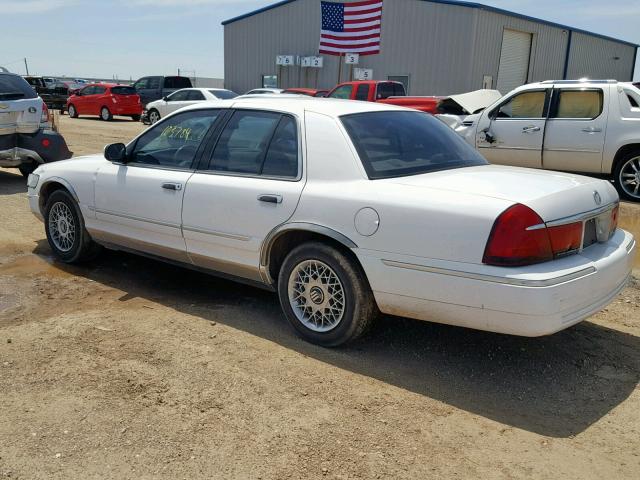 2MEFM74W0YX741606 - 2000 MERCURY GRAND MARQ WHITE photo 3