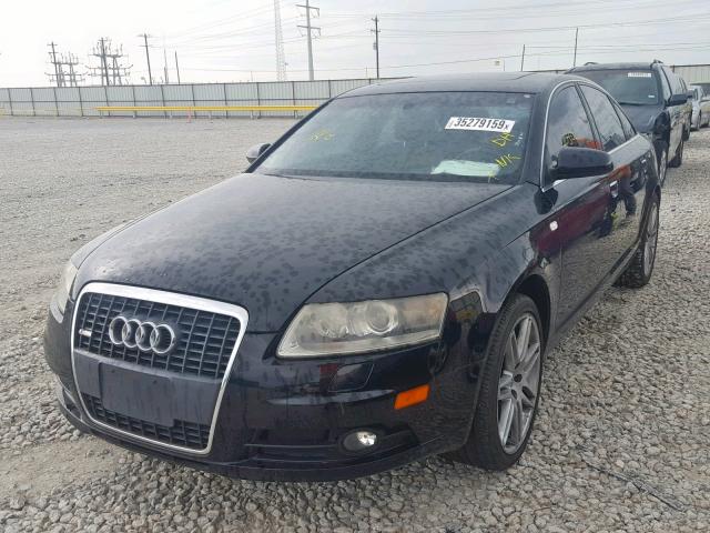 WAUDH74F08N104422 - 2008 AUDI A6 3.2 QUA BLACK photo 2