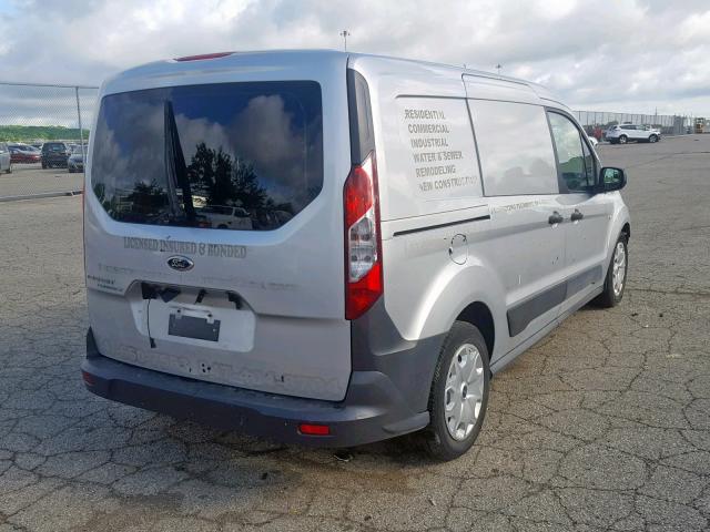 NM0LE7E73E1160420 - 2014 FORD TRANSIT CO SILVER photo 4