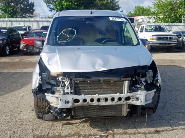 NM0LE7E73E1160420 - 2014 FORD TRANSIT CO SILVER photo 9