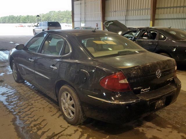 2G4WD582661200150 - 2006 BUICK LACROSSE C BLACK photo 3