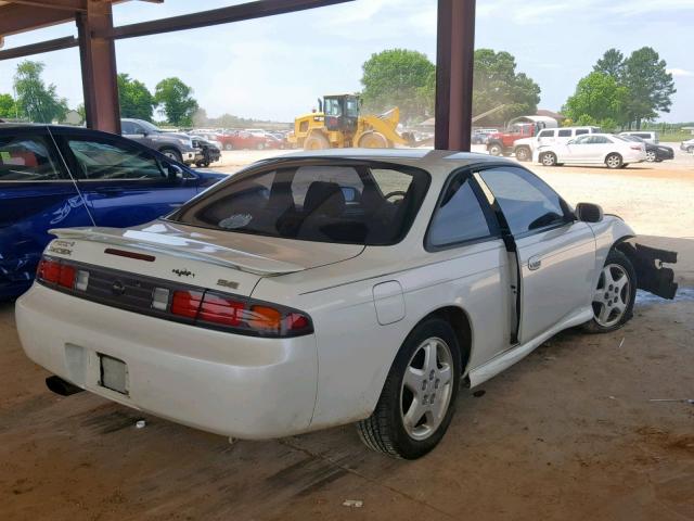 JN1AS44D5WW106794 - 1998 NISSAN 240SX BASE WHITE photo 4