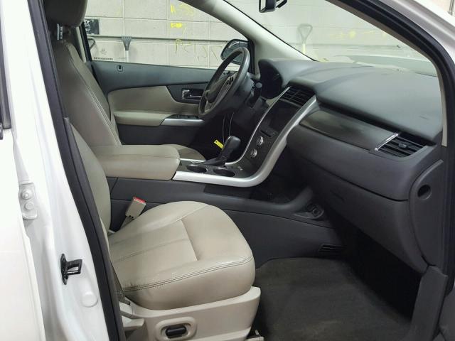 2FMDK4JC8DBB53897 - 2013 FORD EDGE SEL GRAY photo 5