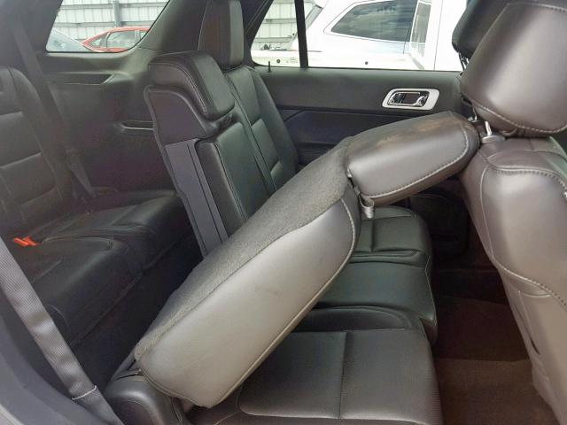 1FM5K8F85FGC03019 - 2015 FORD EXPLORER L SILVER photo 6