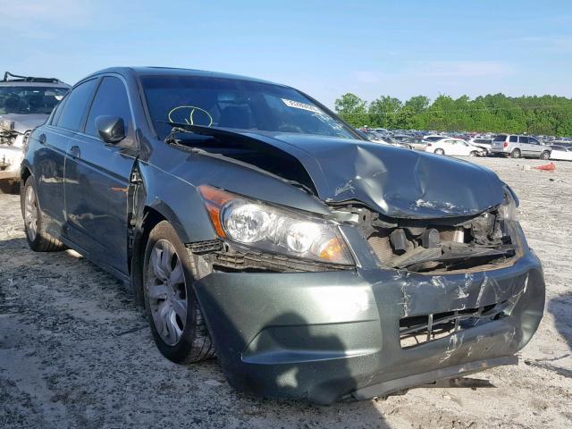 1HGCP26878A017225 - 2008 HONDA ACCORD EXL GREEN photo 1