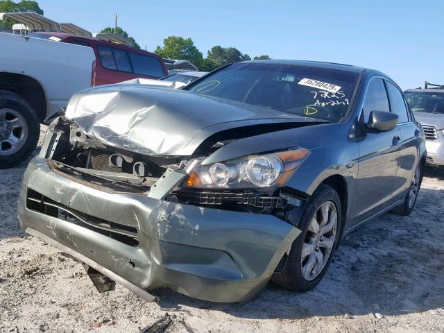 1HGCP26878A017225 - 2008 HONDA ACCORD EXL GREEN photo 2