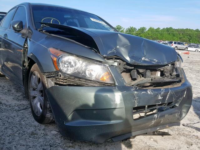 1HGCP26878A017225 - 2008 HONDA ACCORD EXL GREEN photo 9