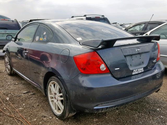 JTKDE167270188777 - 2007 TOYOTA SCION TC ნაცრისფერი ფოტო 3