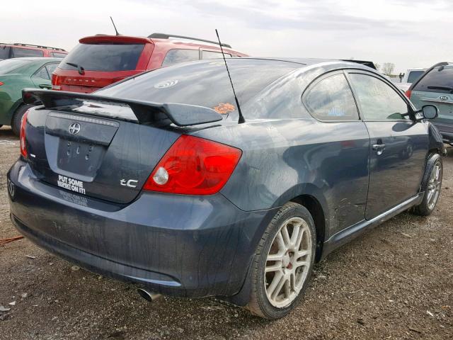 JTKDE167270188777 - 2007 TOYOTA SCION TC ნაცრისფერი ფოტო 4
