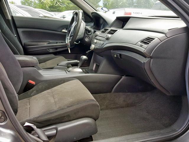 1HGCP26388A058645 - 2008 HONDA ACCORD LX GRAY photo 5