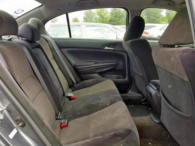 1HGCP26388A058645 - 2008 HONDA ACCORD LX GRAY photo 6