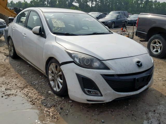 JM1BL1S5XA1347877 - 2010 MAZDA 3 S WHITE photo 1