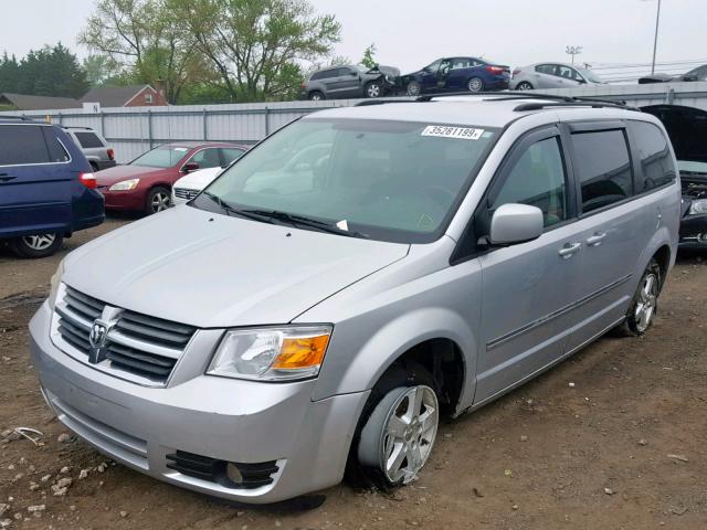 2D8HN54109R662444 - 2009 DODGE GRAND CARA SILVER photo 2