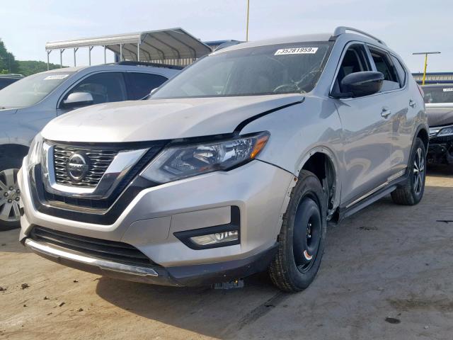 5N1AT2MV3JC731496 - 2018 NISSAN ROGUE S SILVER photo 2