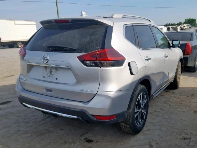 5N1AT2MV3JC731496 - 2018 NISSAN ROGUE S SILVER photo 4