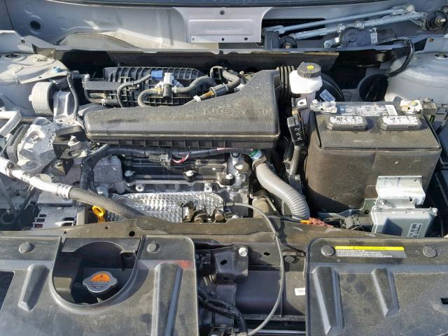 5N1AT2MV3JC731496 - 2018 NISSAN ROGUE S SILVER photo 7