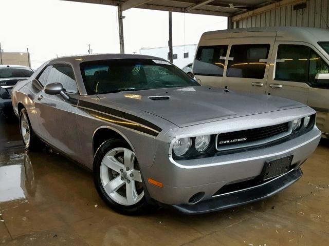 2C3CDYAG7EH213305 - 2014 DODGE CHALLENGER SILVER photo 1